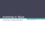 Investing in Value - Hinsdale South High