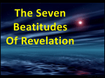 The Beatitudes Of Revelation