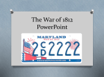 War of 1812 PowerPoint
