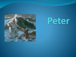 The Life of Peter – slides