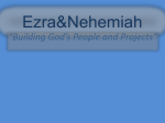 Building God`s People and Projects