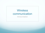 Wireless communication