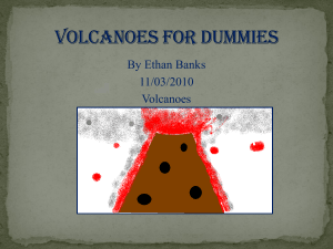 Volcanoes for dummies