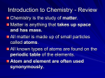 periodic table - rosedalegrade9chemistry