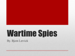Wartime Spies - the Burroughs Web Site