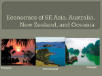 Economics of SE Asia, Australia, New Zealand, and Oceania