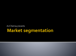 Market segmentation - aishscbusinessstudies
