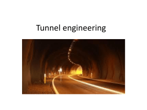 Tunnel engineering