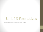 Formatives Unit 13 PowerPoint