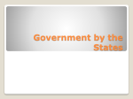 Government by the States