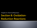 Oxidation Reduction PowerPoint