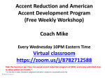 Accent Reduction Class 2 – th as in thank or those