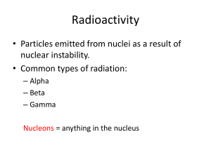 Radioactivityunit6