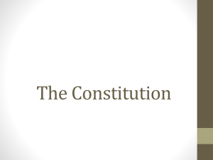The Constitution PowerPoint