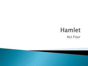 Hamlet Act Four