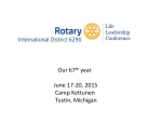 Life Leadership - Rotary District 6290