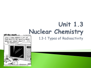 Quarter 1 Unit 3 Radioactivitypptx