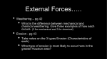 External Forces