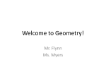 Welcome to Geometry! - Dallastown Area School District Moodle