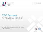 TPO Services - World Bank Group