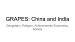 GRAPES: China and India