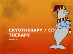 CRYOTHERAPY / COLD THERAPY