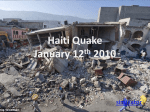 Haiti Quake January 12th 2010