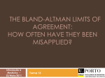 The Bland- Altman Method: How Often Has It Been Misapplied?