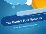 The Earth*s Four Spheres