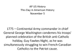 AP US History This Day in American History August 12