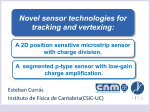 Novel sensor technologies for tracking and vertexing: A 2D position