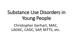 Substance Related Disorders