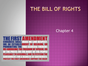 Other Guarantees in the Bill of Rights