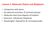 Lecture 5: Molecular Astrophysics