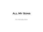 All My Sons - Context