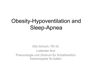 A 69-year old man with sleep apnea and progressive dry cough