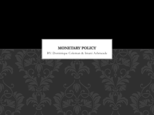 Monetary pOLICY - cloudfront.net