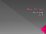Short Stories - Mrs. Russell`s Class