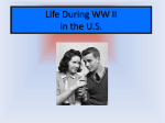 Teenage Life During WW II in the US
