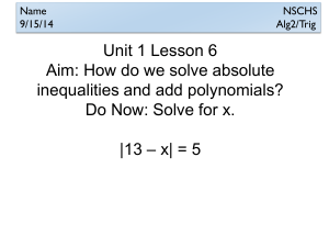 polynomial