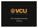 Why give to the CVC? - VCU Commonwealth of Virginia Campaign
