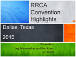 RRCA Convention Highlights -2016 - Mid
