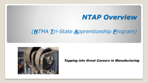 NTAP Program Details 050916 - Manufacturing Alliance of Chester