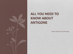 All you need to know about antigone