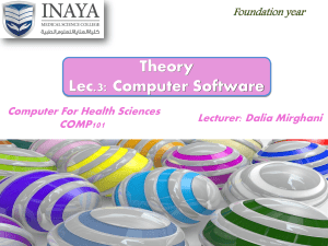 Operating System - INAYA Medical College