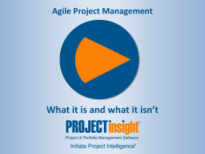 The Agile Release - Project Insight Downloads