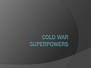 Cold War superpowers
