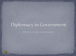 Diplomatic Government
