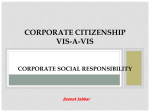 WHY THE SOCIAL RESPONSIBILITY OF BUSINESS?