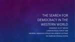 the search for democracy in the western world